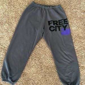 Adorable free city sweatpants  excellent condition worn once!